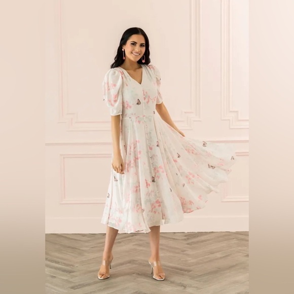 Rachel Parcell Butterfly Dress - Picture 1 of 4